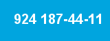 924 187-44-11